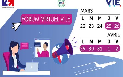 Business France organise son 1er #FORUMVIRTUELVIE de l’année 2021, du 25 mars au 2 avril