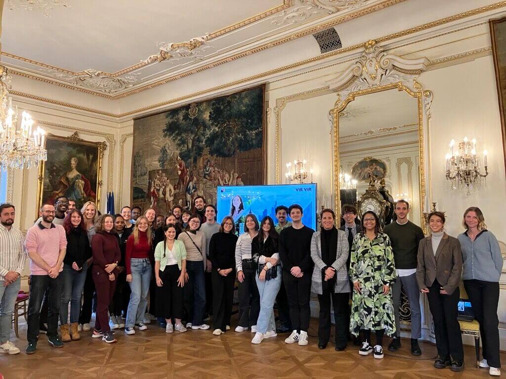 étudiants de CentraleSupélec à l’ambassade de France en République tchèque